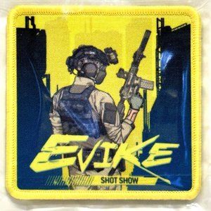Shot Show 2023 Evike 3 x 3 inch Tactical Morale Patch